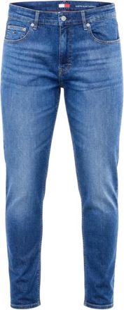 Tommy Jeans Jeans, Heren, Blauw, W36 L32, Katoen, Austin Slim Tapered Jeans