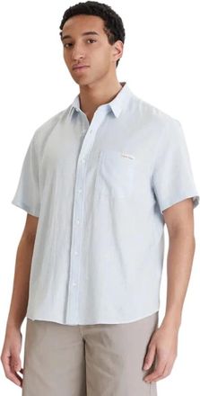 Calvin Klein Hombre, Camisas, Azul, Talla: S