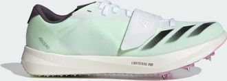 adidas adidas Performance Mens Adizero TJ/PV Track and Field Shoes - White & Black - Size UK 13