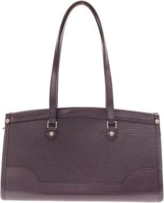 Louis Vuitton Pre-owned Shoulder Bags, female, Purple, Size: ONE SIZE Pre-owned Vintage Shoulder Bag