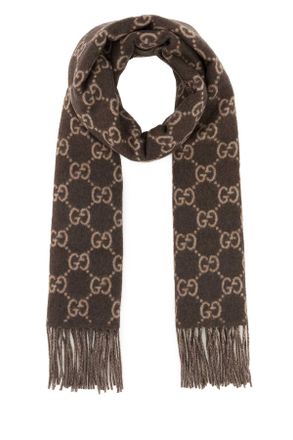 Gucci Embroidered Cashmere Scarf