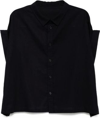 Yohji Yamamoto Camicia in cotone - Blu