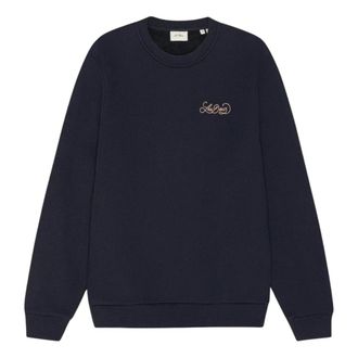 Les Deux Hoodies & sweatvesten, Heren, Blauw, L, Orchard Sweatshirt