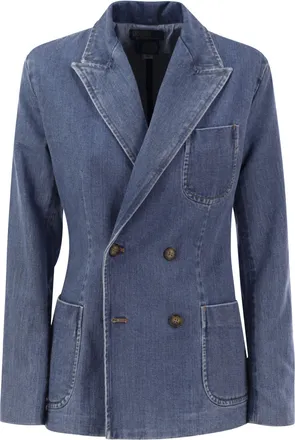 Polo Ralph Lauren Double Breasted Denim Blazer