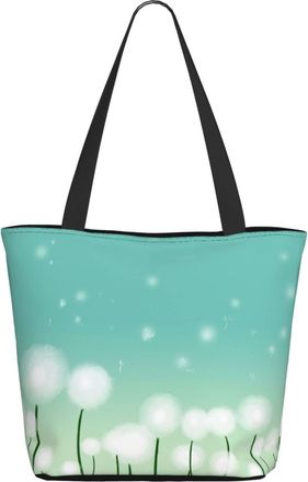 AOOEDM Flower-Dandelions (2) Ladies Shopping Bag 13x11x7in.The Perfect ValentineS Day Gift.It Is The Best ValentineS Day Gift For Mom, Daughter, Wife,Etc
