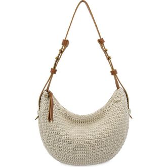 The Sak Tess Shoulder Bag Hand Crochet in Ecru at Nordstrom