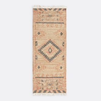 La Redoute Interieurs Kilim tapijt voor in de hall met used effect, Navaja