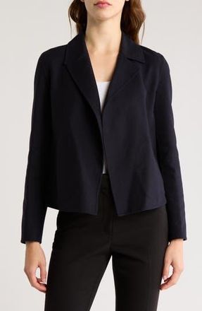 Theory Sileena Open Front Jacket in New Navy at Nordstrom Rack, Size Petite