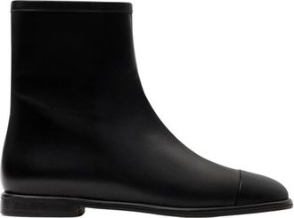 Parall&egrave;le West Enkellaars - Dames - Enkellaarsjes - Zwart - 36 EU - Leer - Schoenen