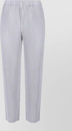 Homme Plissé Issey Miyake tailored trousers vertical stripes
