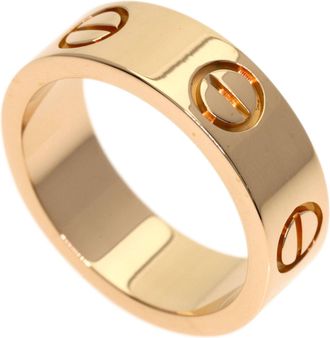 Cartier Pink Gold (18K) Band Ring (Pre-Owned)