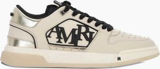 Amiri Mens Classic Low Sneakers Beige - Cream - Size: 10