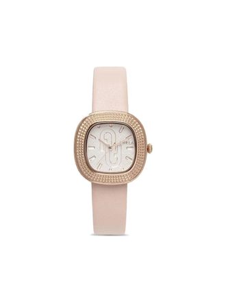 Furla TV Shape 30mm - women - Calf Leather/stainless steel - One Size - White