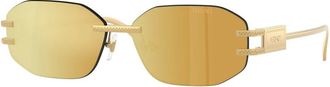 Versace Dames, Accessoires, Geel, Maat: 58 MM