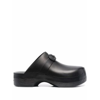 Ferragamo Ladies Black Flats, US Size 5