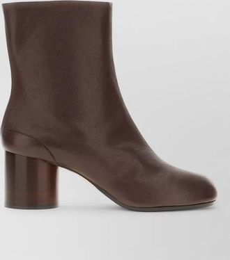 Maison Margiela leather tabi ankle boots