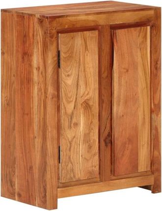 vidaXL Aparador De Madera Maciza De Acacia 55x35x75 Cm Vidaxl