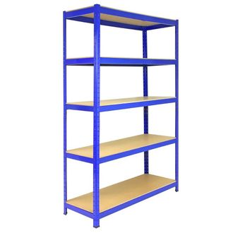 MonsterShop 5 x T-Rax 1200mm x 450mm x 1800mm Blue