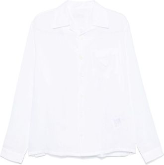 Prada linen shirt - White
