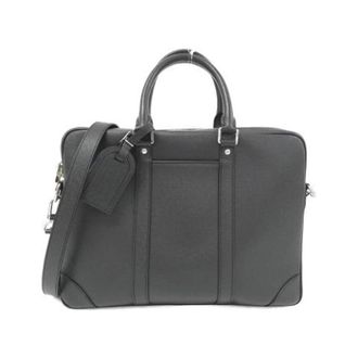 Louis Vuitton Pre-owned Taiga Aktetas - Heren - Pre-owned - Zwart - Maat: ONE Size Leer