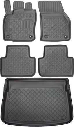OEM Juego De Alfombrillas Para Coche Y Maletero Para Volkswagen Golf Sportsvan Minivan (desde Mayo De 2014)