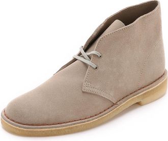 Clarks Mens Desert Boot Bushacre 3, Sand Suede, 9.5 UK