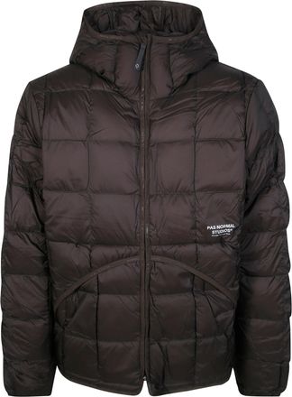 Pas Normal Studios Off-Race Down Liner Quilted High Collar Down Jacket