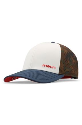 Melin Hydro Compass Merica Camo Performance Snapback Ball Cap at Nordstrom, Size X-Large