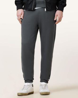 AllSaints Raven Cuffed Slim Fit Ramskull Sweatpants