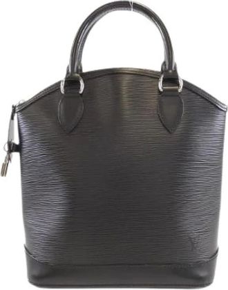 Louis Vuitton Pre-owned Handbags, female, Black, Size: ONE SIZE Pre-owned Leather Handbag