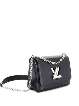 Louis Vuitton Twist Handbag Electric Epi Leather MM shoulder bag - Black