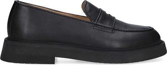 A.P.C. leather loafers - Black