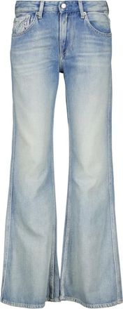 Replay Jeans, Dames, Blauw, W30 L32, Denim, Flared Jeans