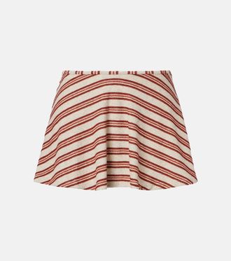Montce Swim Joan striped skort