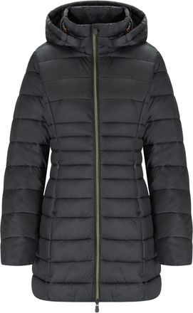 Save The Duck PIUMINO CON CAPPUCCIO REESE GRIGIO SAVE THE DUCK