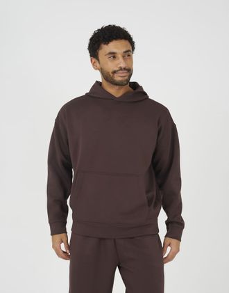 Brave Soul Felpa con cappuccio comoda marrone