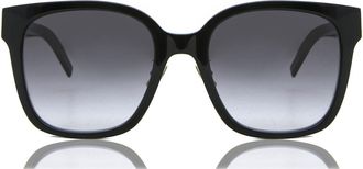 Saint Laurent SL M105/F Asian Fit 002 Womens Sunglasses Black Size 55 - Free RX Lenses - Free RX Lenses
