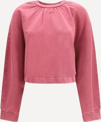 Off-white Off Stamp balloon crewneck Sweatshirt Female XS