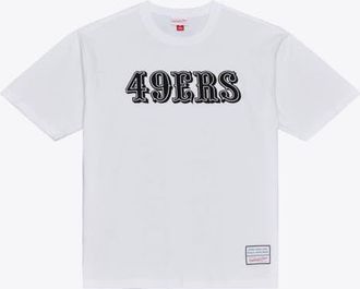 Mitchell & Ness Mens Mitchell & Ness White San Francisco 49ers Monochrome T-Shirt at Nordstrom, Size X-Large