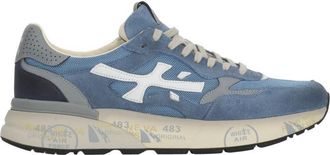 Premiata Blue Mick 0.1 Suede Sneakers