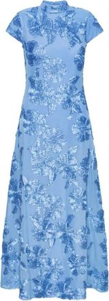Rotate Rotate Birger Christensen, Kleedjes, Dames, Blauw, S, Rotate Kleedjes