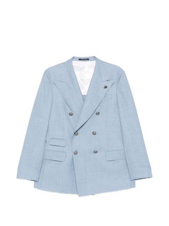 Gabriele Pasini Tailored Double-Breasted Metallic Blazer
