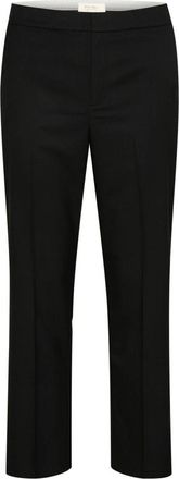 Part Two Zwarte Rechte Pijp Zwarte Broek - Dames - Slim Fit Broeken - Zwart - XS - Broeken