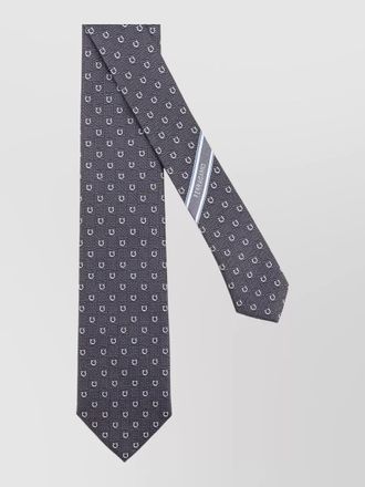 Ferragamo slim bow tie standard length patterned design