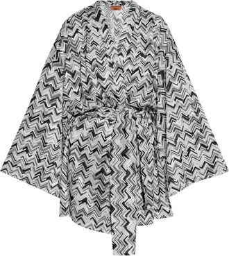 Missoni Abito con motivo a zigzag - Nero