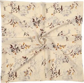 Generic 115 * 115Cm Print Square Chiffon Hijab Scarf For Women Bandana Neck Kerchief Foulard Female Scarfs 7