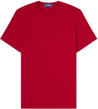 Robert Talbott Stretch Jersey Dean Tee in Classic Red at Nordstrom, Size Xxx-Large
