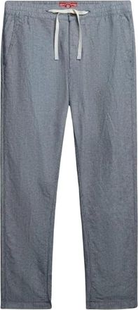 Superdry Uomo, Pantaloni, Blu, L, new