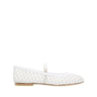 Casadei Ballerinas, female, Gray, Size: 9 1/2 US Sifnos Ballet Flat