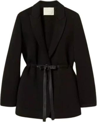 Twinset Scuba Blazer Jas Art. 252Tp 2190 - Dames - Blazers - Zwart - 2XL - Polyester - Jassen